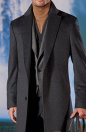 Silk Cashmere Overcoat