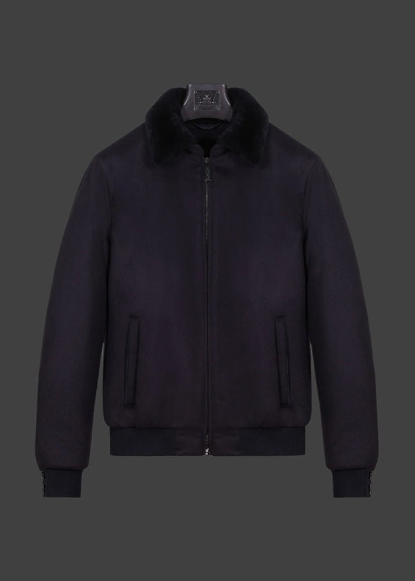 Cashmere Suede Jacket