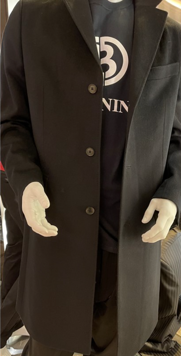 100% cashmere 3/4 length coat - Bernini.com