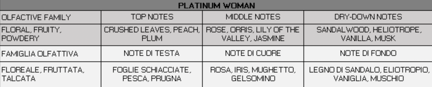 Platinum Woman | 100 mL
