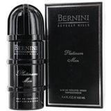 Bernini platinum cologne original for men eau de toilette spray 3.4 ounces - Bernini.com